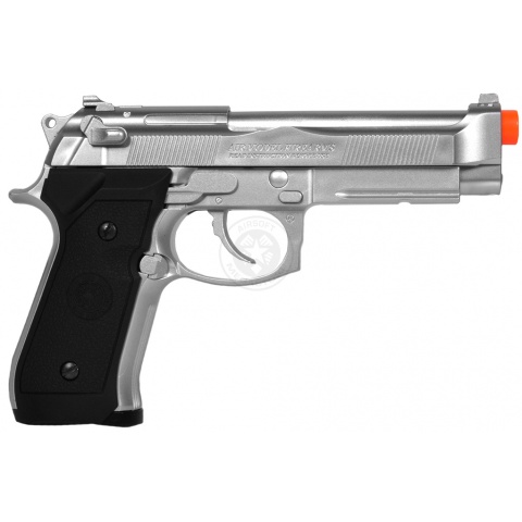 HFC GBB M9 Beretta Gas Blowback Airsoft Pistol - SILVER