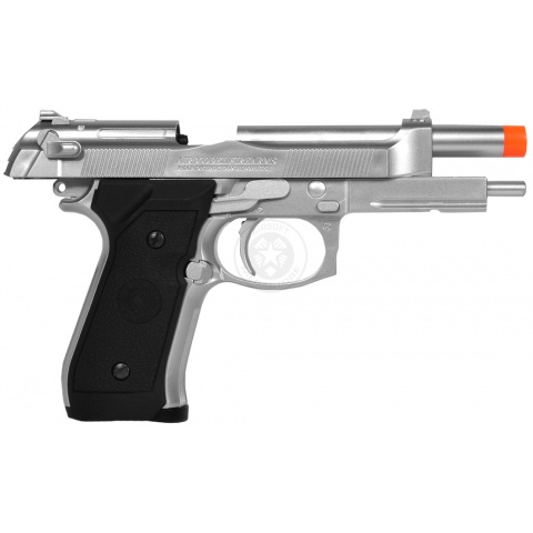 HFC GBB M9 Beretta Gas Blowback Airsoft Pistol - SILVER