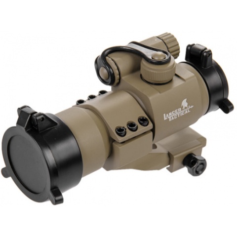 Lancer Tactical Metal Airsoft Red/Green Dot Sight - DARK EARTH