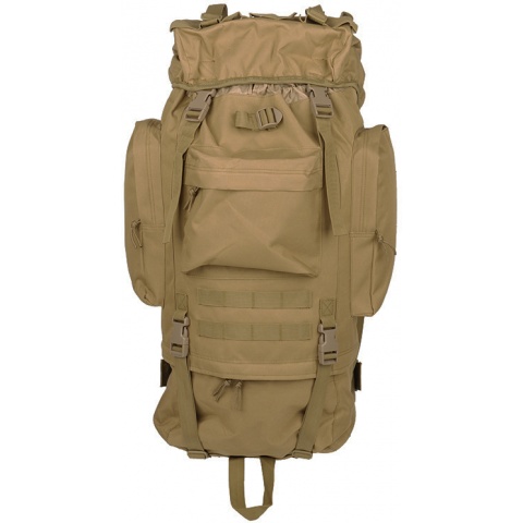 Lancer Tactical Waterproof Outdoor Trail Backpack - COYOTE BROWN