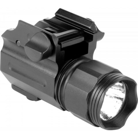 AIM Sports 220 Lumens Tactical Sub Compact Flashlight w/ QR Mount