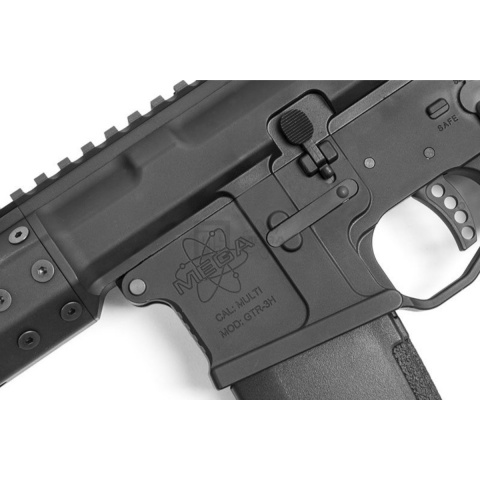 KWA PTS Mega Arms MKM AR-15 GBBR Metal Rifle w/ Keymod Rail - BLACK