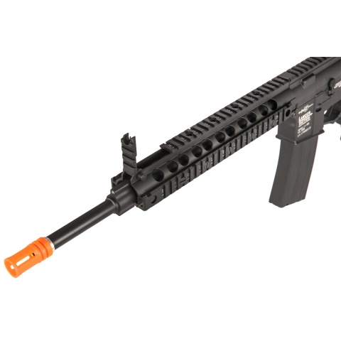 Lancer Tactical Metal M4 Warrior Carbine AEG Airsoft Rifle - BLACK