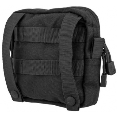 Lancer Tactical Enclosed Laser Cut M4 EMT Utility Pouch - BLACK