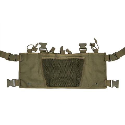 Lancer Tactical Light Weight Chest Rig w/ Mag Pouch - OLIVE DRAB