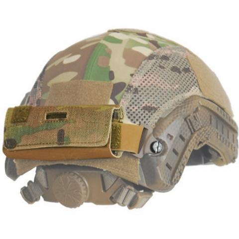 Lancer Tactical Airsoft Helmet Counterweight Pouch - CAMO