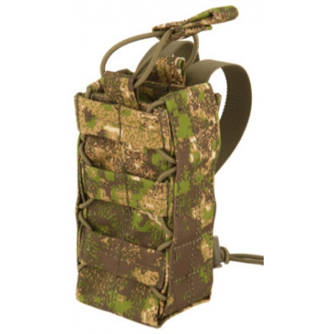 Lancer Tactical Airsoft Retention Radio Pouch - PC GREEN
