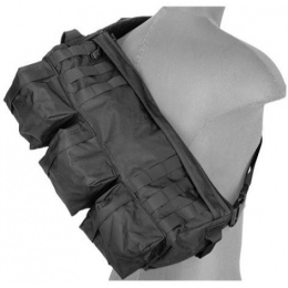 Lancer Tactical Outdoors Utility Go Pack Shoulder Bag - BLACK