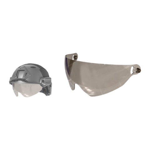 Lancer Tactical Airsoft Protective Sepia Helmet Lens - TINT