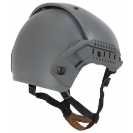 Lancer Tactical Airsoft CP AF Helmet w/ Side Rails - L/XL -  FOLIAGE