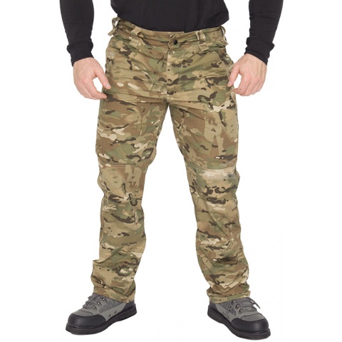 Lancer Tactical Ripstop Outdoor Combat Work Pants - MODERN CAMO