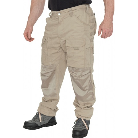 Lancer Tactical All-Weather Reinforced Recreational Pants - KHAKI