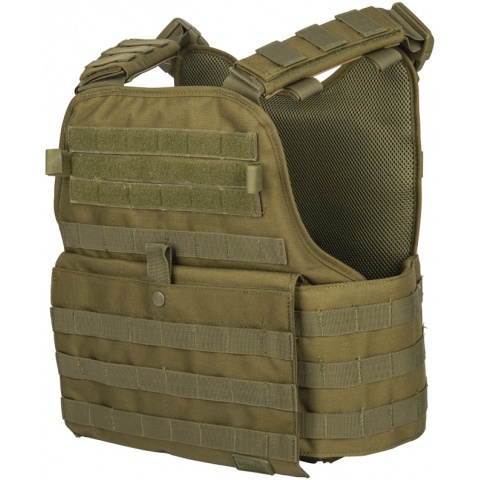 Lancer Tactical 1000D Nylon Airsoft Modular Tactical Vest (Olive Drab)