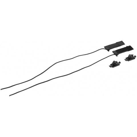 UK Arms Regulator Goggle Bungee Cord/ Hook & Loop Strap kit