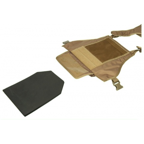 Lancer Tactical Airsoft Assault Tactical Vest (Coyote Brown)
