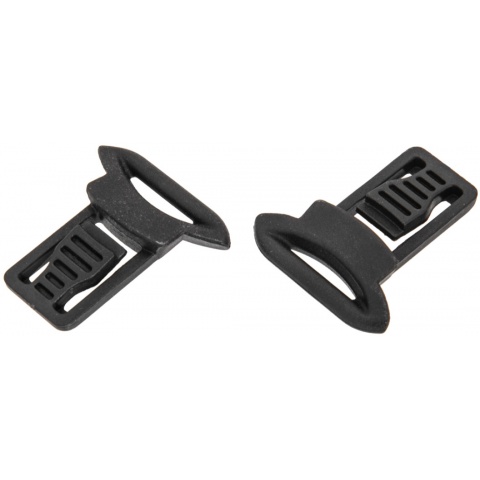 Lancer Tactical Airsoft 15mm Goggle Swivel Clips - BLACK