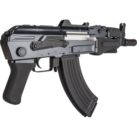 Galaxy Airsoft Polymer BETA AEG AK47 CQB Rifle - BLACK