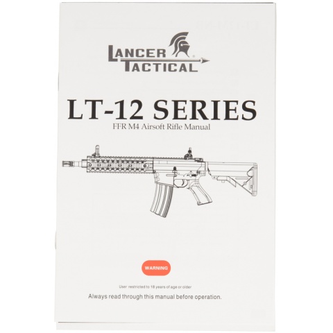 Lancer Tactical Airsoft SR-16 AEG Rifle w/ 10