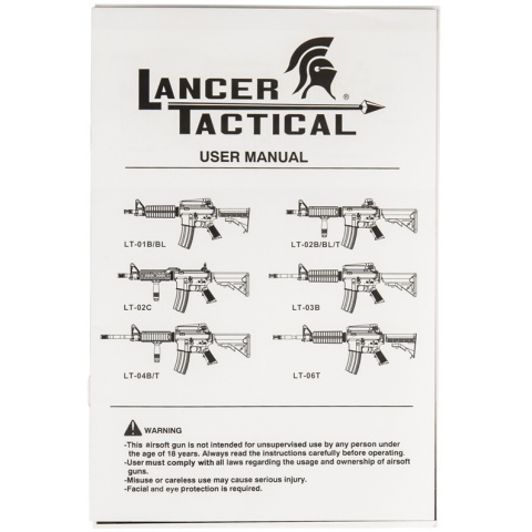 Lancer Tactical Airsoft M4 AEG Rifle w/ 10