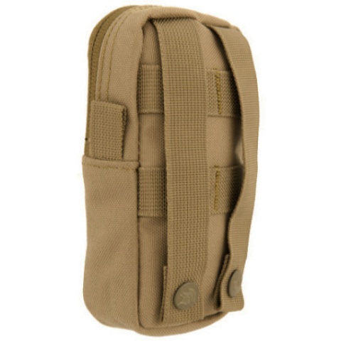 Lancer Tactical Small Enclosed M4 EMT Utility Pouch - TAN