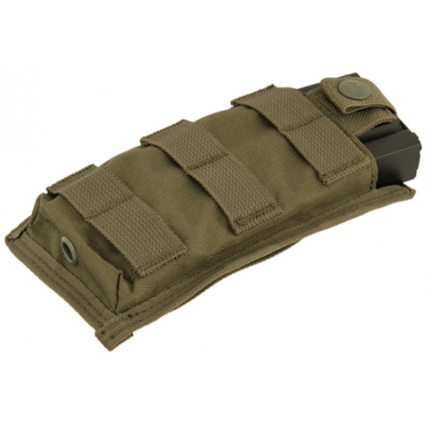 Lancer Tactical 1000D Nylon Single MOLLE POUCH - OLIVE DRAB
