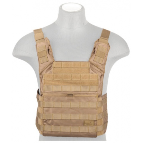 Lancer Tactical Nylon Speed Attack Tactical Vest (Khaki)