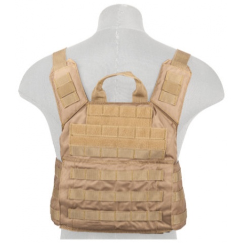 Lancer Tactical Nylon Speed Attack Tactical Vest (Khaki)