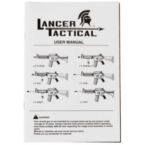 Lancer Tactical Airsoft LT-23 CQB M4 AEG Rifle - DARK EARTH
