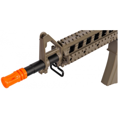 Lancer Tactical Airsoft LT-23 CQB M4 AEG Rifle - DARK EARTH