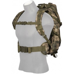 Lancer Tactical 600D Polyester Fast Pack EDC Backpack - AT-FG