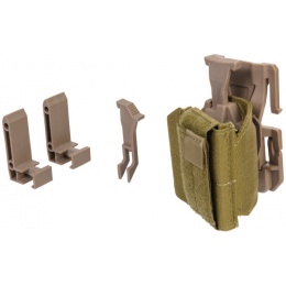 Lancer Tactical Airsoft Universal MOLLE Holster - TAN