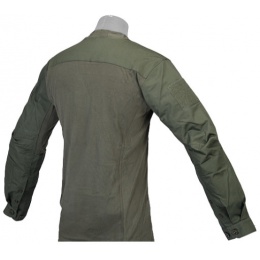 Lancer Tactical Airsoft TLS Half Shell Shirt - OD GREEN