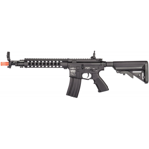Lancer Tactical Metal M4 Modular RIS MOD2 Airsoft AEG Rifle -BLACK