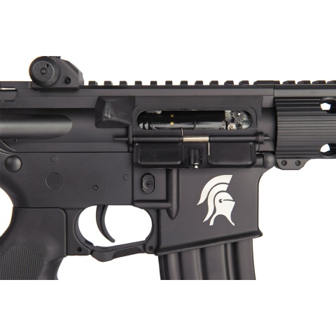 Lancer Tactical Metal M4 Modular RIS MOD2 Airsoft AEG Rifle -BLACK