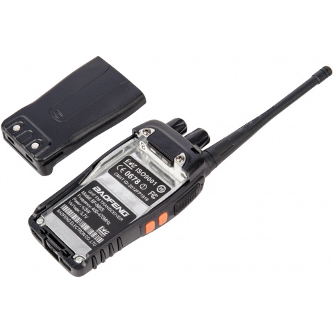 Baofeng Tactical 400-470 MHz Communications Radio - BLACK