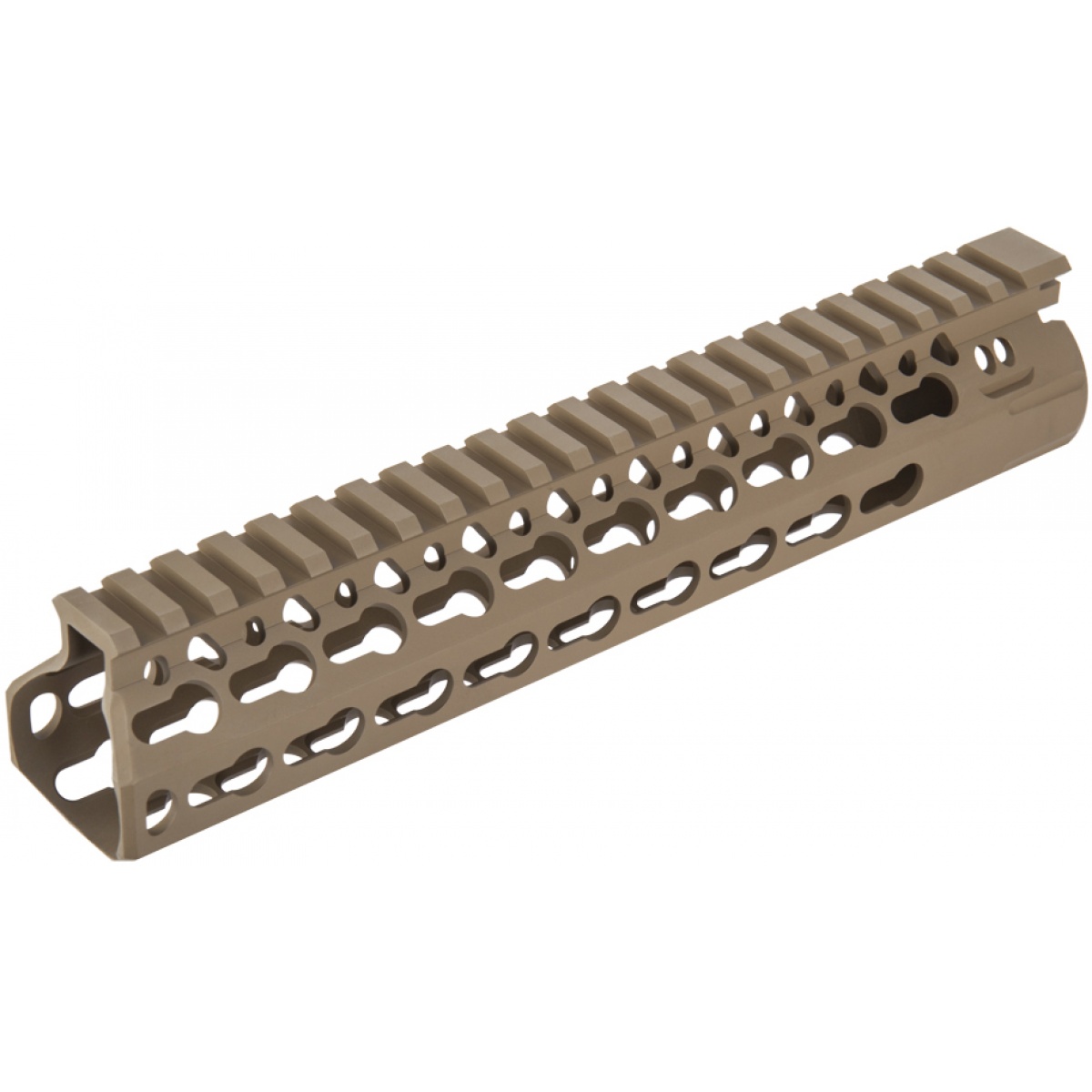 AMA Tactical Airsoft 9" BR Airsoft Rail System DARK EARTH Airsoft