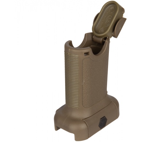 Element Ergonomic Airsoft 373 Vertical Grip - DARK EARTH