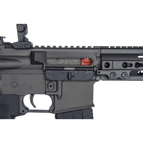 Lancer Tactical Airsoft M4 SMR AEG Black Jack Carbine - BLACK