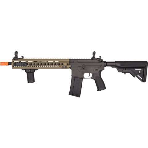 Lancer Tactical Airsoft M4 SMR AEG Black Jack Carbine - DARK EARTH
