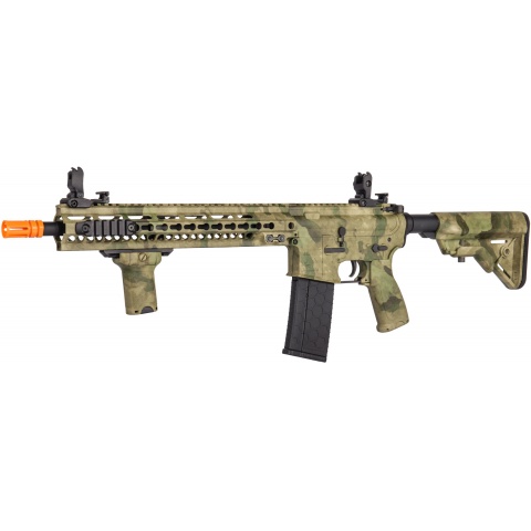 Lancer Tactical Airsoft M4 SMR AEG Black Jack Carbine - ATFG