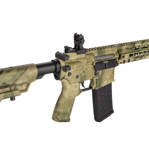 Lancer Tactical Airsoft M4 SMR AEG Black Jack Carbine - ATFG