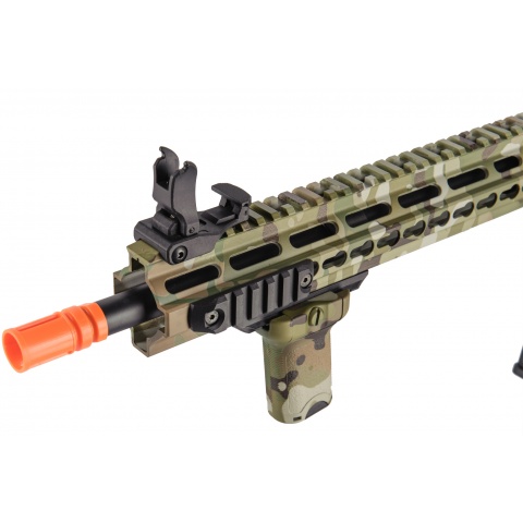 Lancer Tactical Airsoft M4 SMR AEG Black Jack Carbine - CAMO