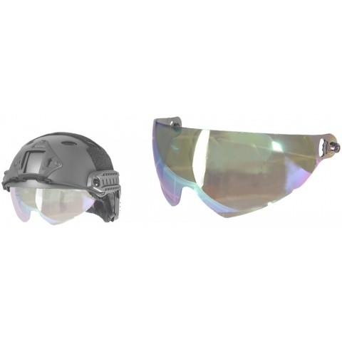 Lancer Tactical Airsoft Helmet Mirror Lens - MIRROR