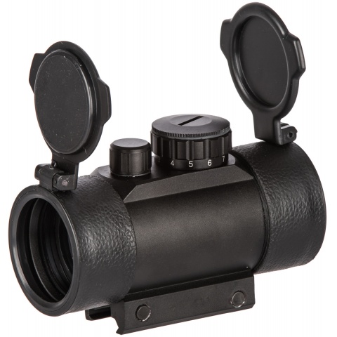 AIM Sports 1x42 Metal Red Dot Airsoft Reflex Sight - BLACK