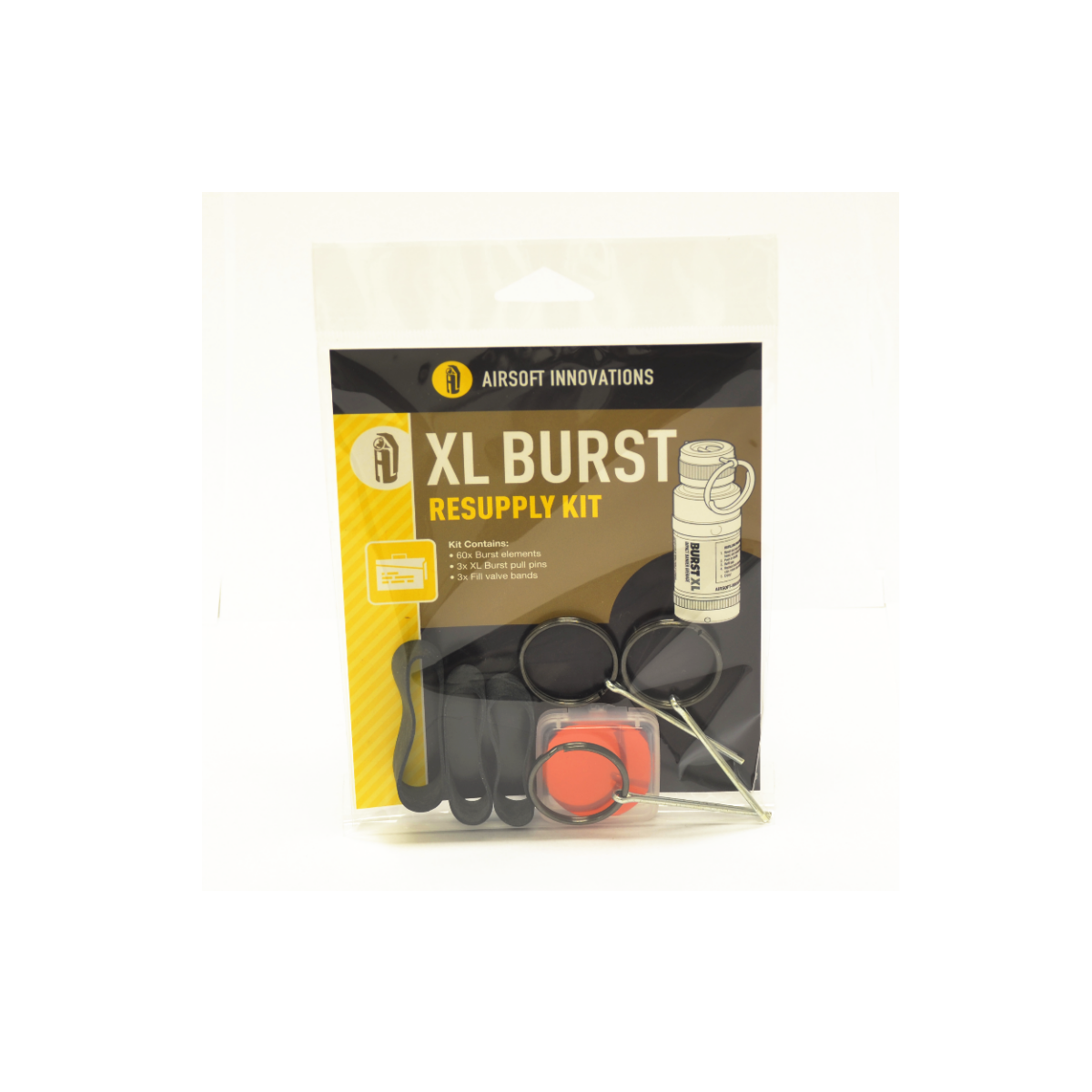 Airsoft Innovations XL Burst Banger Flashbang Resupply Kit Airsoft
