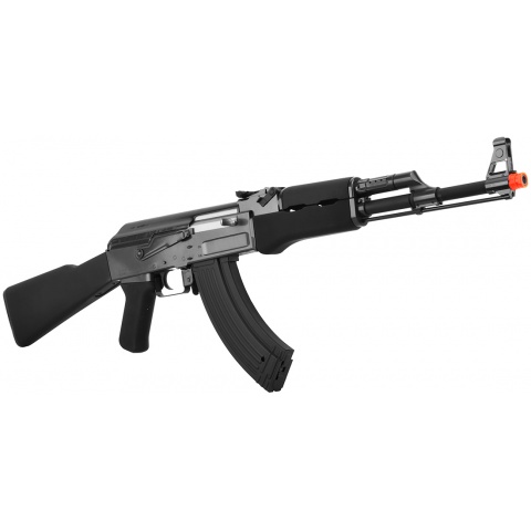 JG Full Metal Gearbox Tactical AK47 Airsoft AEG Rifle - BLACK