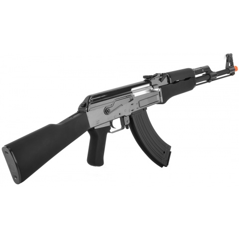 JG Full Metal Gearbox Tactical AK47 Airsoft AEG Rifle - BLACK