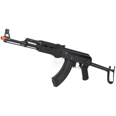 JG Full Metal Gearbox Folding Stock AK47S Airsoft AEG Rifle - BLACK