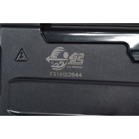 JG Full Metal Gearbox Folding Stock AK47S Airsoft AEG Rifle - BLACK