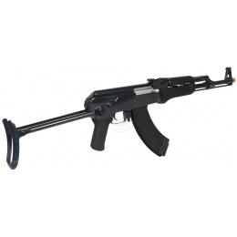 JG Full Metal Gearbox Folding Stock AK47S Airsoft AEG Rifle - BLACK